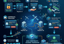 Domain Transfer Process - Moving Names Between Registrars - Featured Image